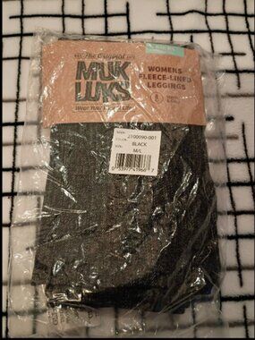 Muk Luks Size M/L Fleece Lined Leggings